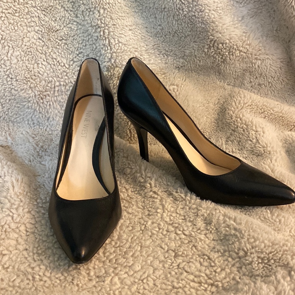 Nine West black heels
